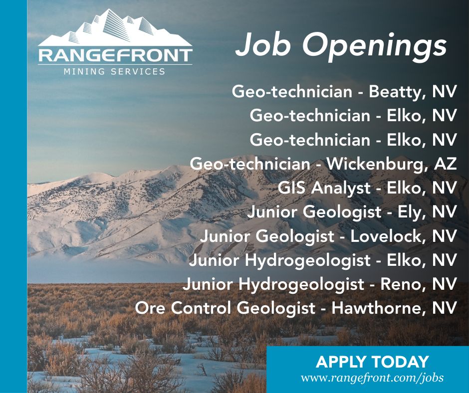 Rangefront Mining Services is gearing up for a busy 2026 and hiring for multiple roles! We have contract, full-time &amp; direct placement opportunities available with leading companies in the mining industry.

Apply today and start your next adventure:
👉 na2.hubs.ly/H03c6mg0