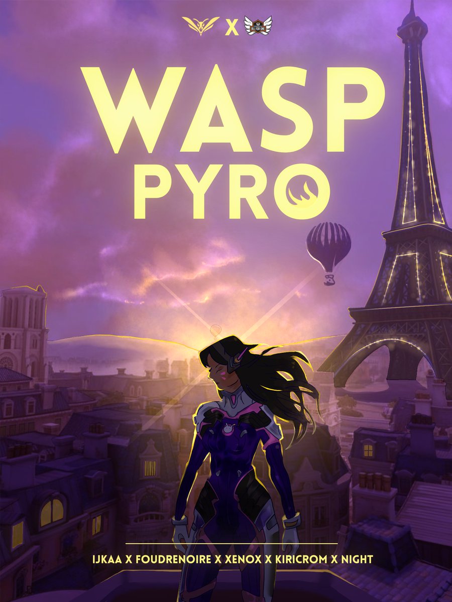 Voici notre 2e Roster en division semi-Pro 2 pour le <a href="/PlayAllForOneFR/">Overwatch AllForOne France</a> 2026 🐝 : 

🛡️<a href="/Filsdeoto/">🗿</a>
⚔️<a href="/JimmyDemeester1/">Jimmy #WASP</a>
⚔️<a href="/PierreChevalli6/">WASP Xenox</a>
💉<a href="/Kiricrom1/">WASP Kiricrom</a>
💉<a href="/OW_NighTT/">NighT</a>

📕<a href="/Gnomeru999/">Gomeru</a>
🧠<a href="/SkyWalkWolf/">PEPS SkyWalkWolf</a>

#OAFO2026 #GOWASP #Esports