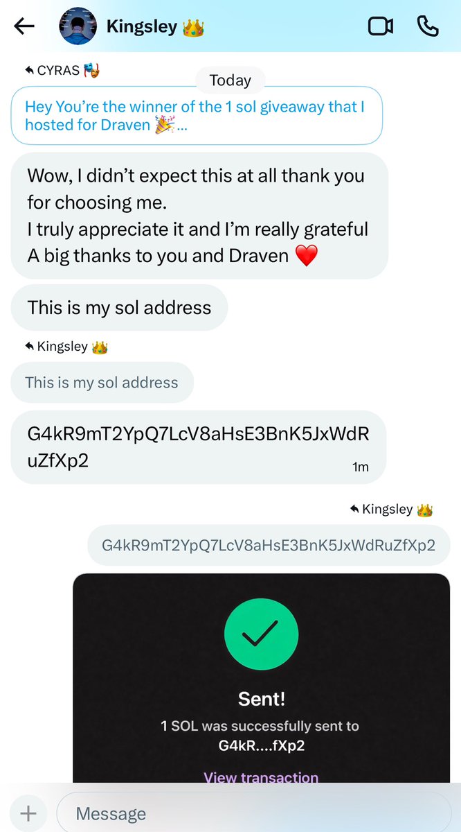 MaskedCyras's tweet image. I didn’t forget about this guys was busy irl ,But we got a winner!!!!
Another giveaway is still running get in now…