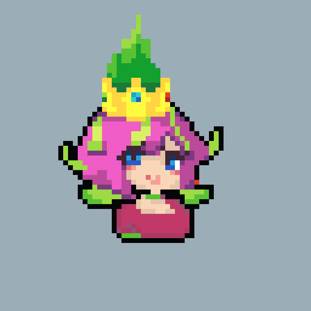 Petra the dragon fruit princess #pixelart