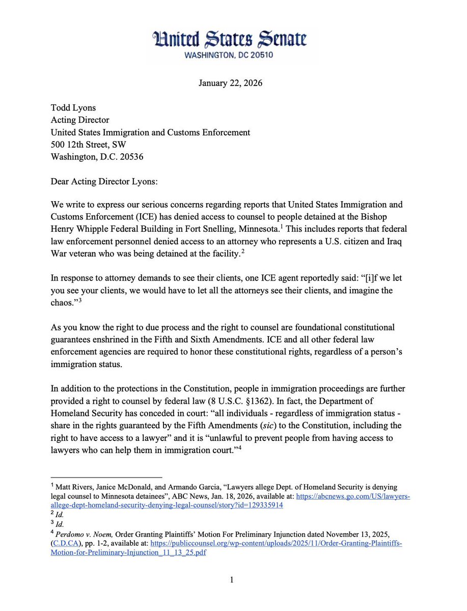 Senator Amy Klobuchar tweet media