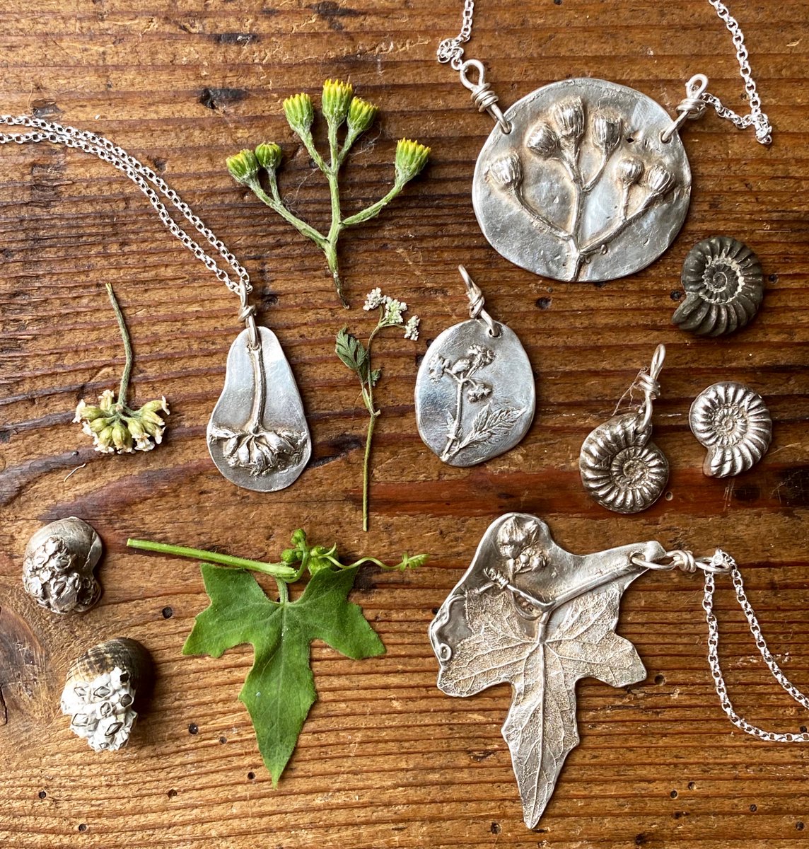 silverpebble's tweet image. If you'd like to learn how to cast nature finds in recycled silver &amp;amp; how this activity alters brain biochemistry to improve mental health I have a full 10 day online course that begins 31st Jan.
I've taught this technique on BBC Countryfile, @V_and_A museum &amp;amp; @CUBotanicGarden.…