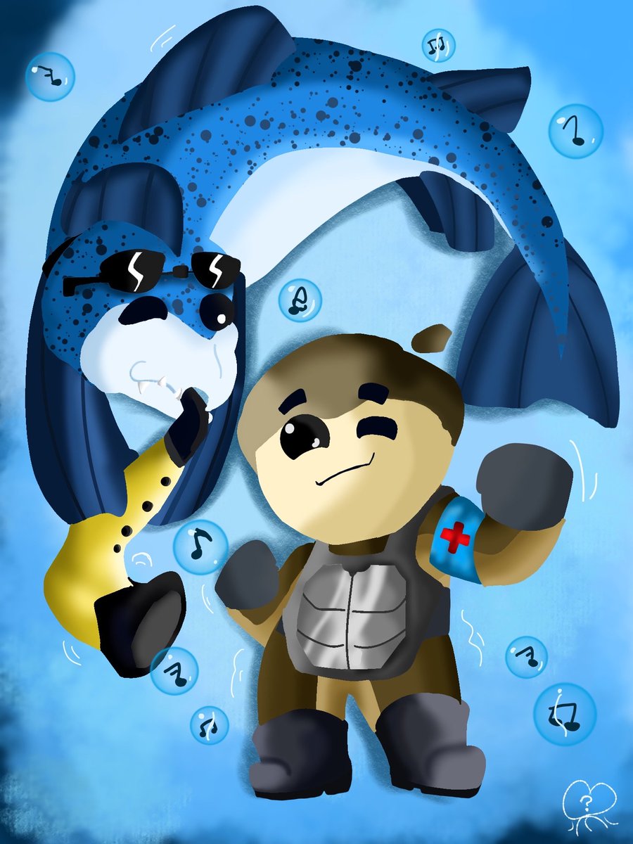 xxrand0m's tweet photo. "Man's Best Fish Friend" ππ΅π©Ίπ·
#StrangeTerrorFromTheDeep
#DaveMicrowavesGames
#StrangeTerror
#Fanart https://t.co/8yCqlsldhy