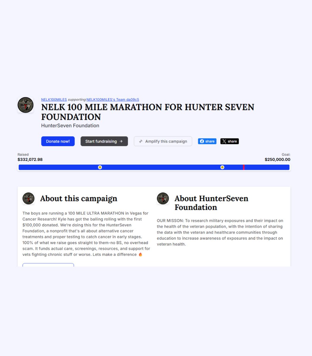 Dexerto's tweet image. YouTuber Kyle Forgeard ran 100 miles from Area 51 to the Las Vegas Strip, raising over $330,000 for cancer research

He ran for 25 hours straight and streamed the entire run on Kick