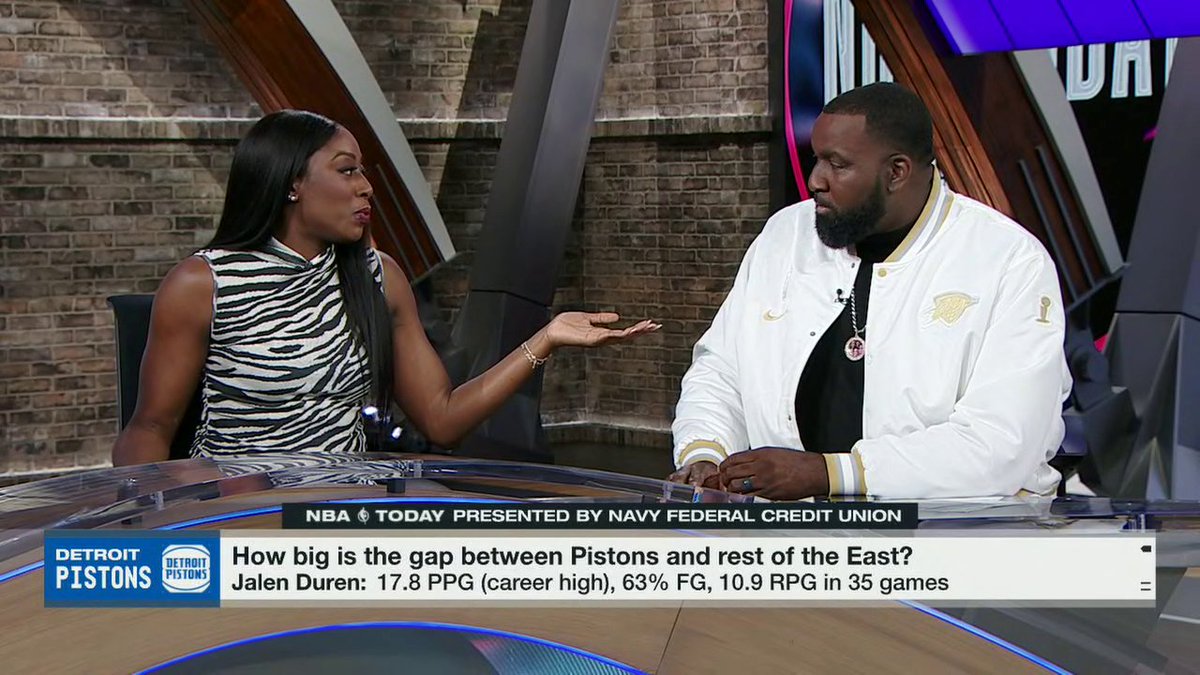 Where do the Pistons really stand in the Eastern Conference? 🤔
@KendrickPerkins, @chiney and @WindhorstESPN break it down 📊