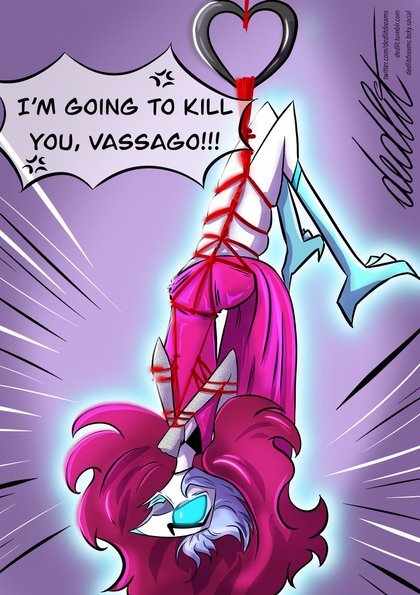 dedlitdreams's tweet image. Vassago is still mad about that trial (and he also doesn't want to share Andrealphus in this hot outfit 🤭🤫)

#HelluvaBossFanart #WhereIsAndrealphus