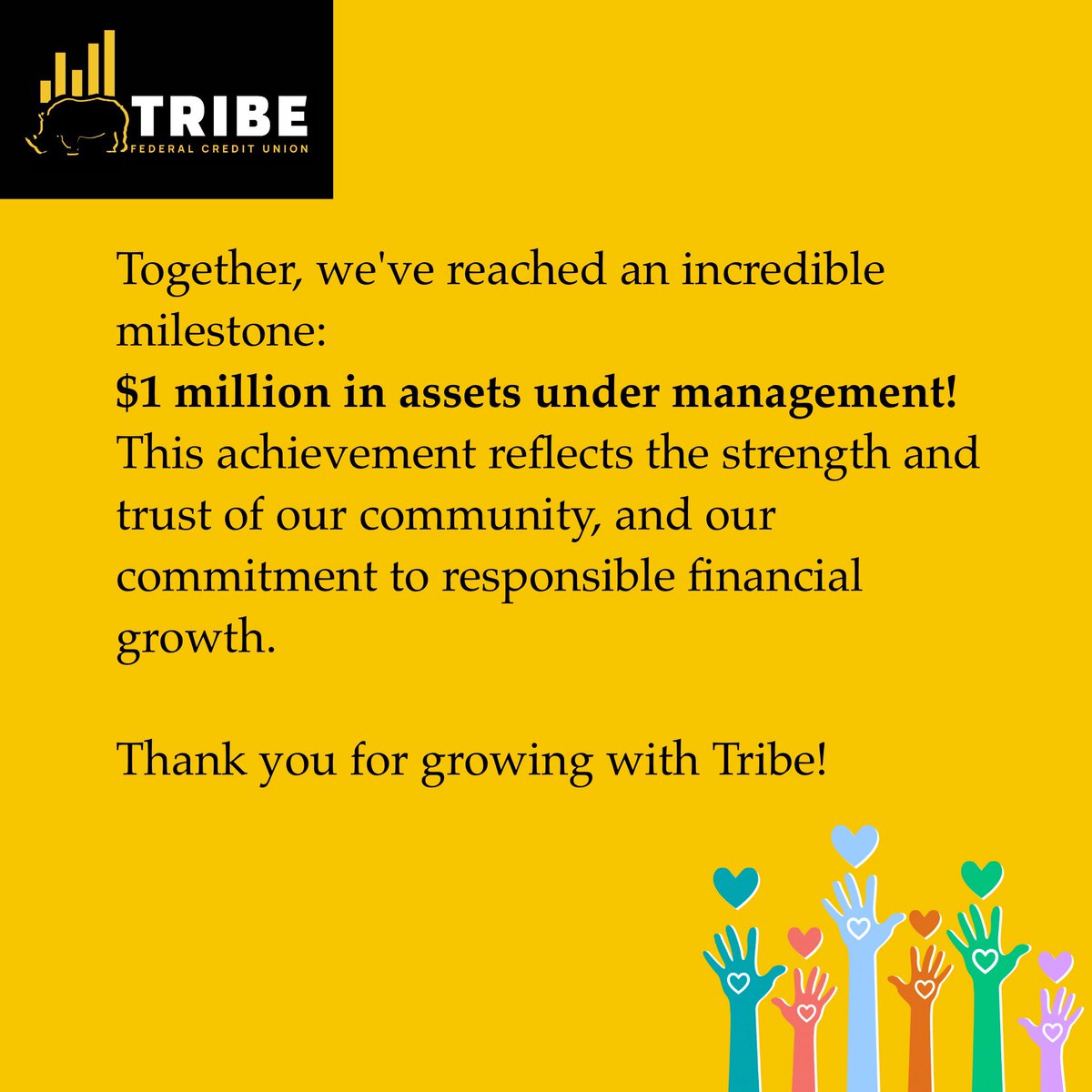 Tribe Federal Credit Union tweet media