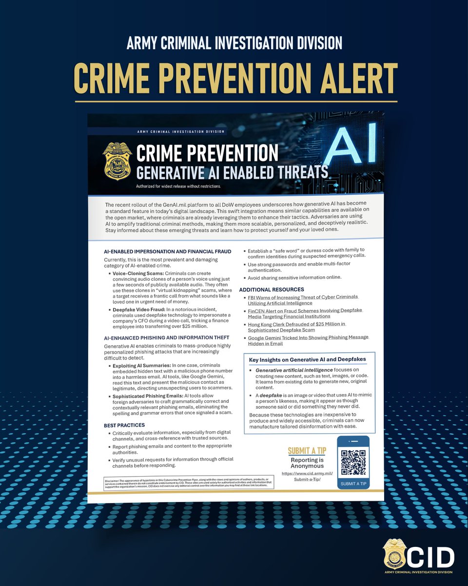 ARMY CID tweet media