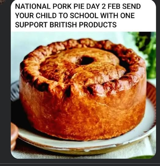 I didn't know we had a national day for the mighty pork pie?? I'm all for that! Celebrate British food support your farmers shops and celebrate this humble pie! 🇬🇧🇬🇧