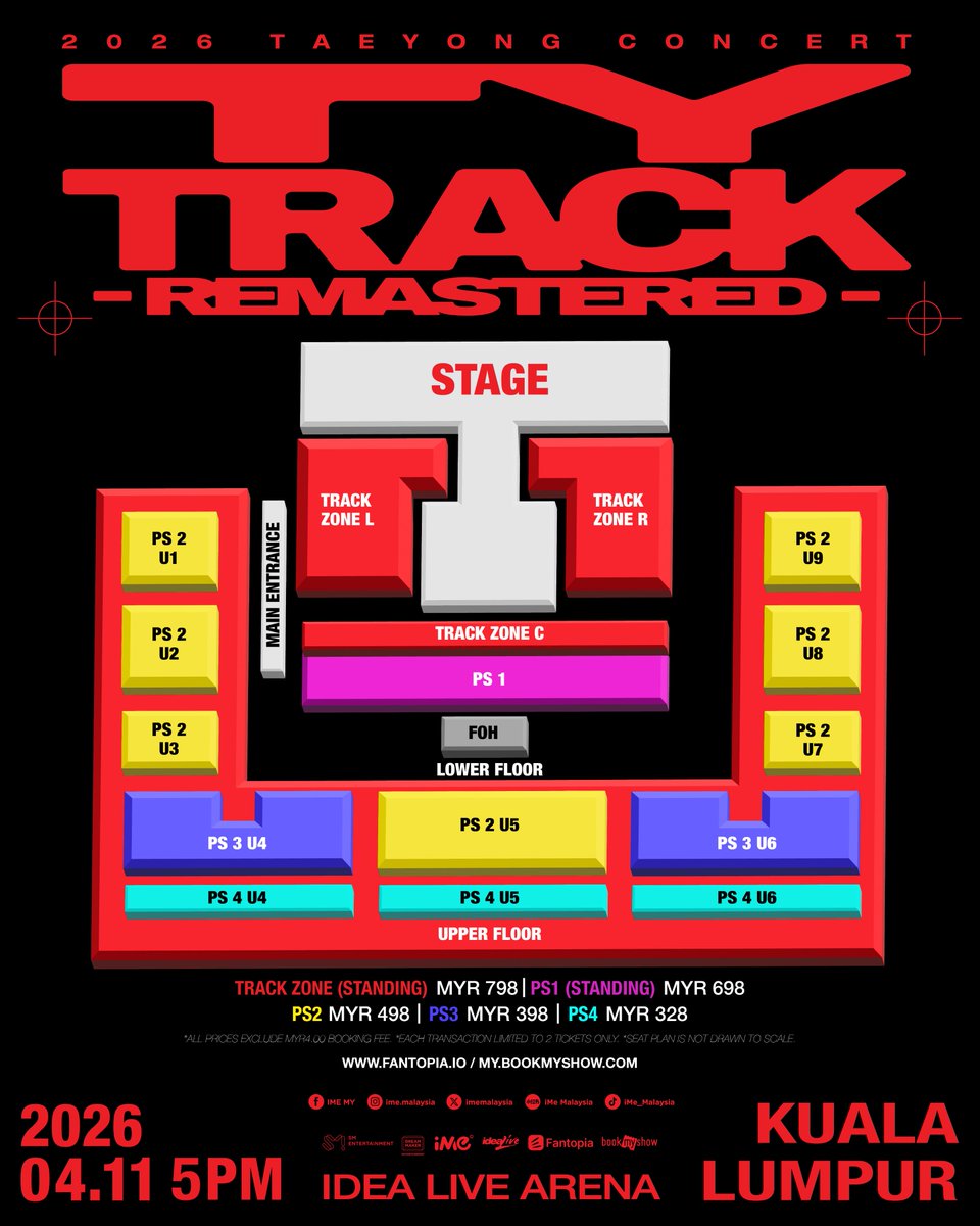 imemalaysia's tweet image. 𝟮𝟬𝟮𝟲 𝗧𝗔𝗘𝗬𝗢𝗡𝗚 𝗖𝗢𝗡𝗖𝗘𝗥𝗧 &amp;lt;𝗧𝗬 𝗧𝗥𝗔𝗖𝗞 - 𝗥𝗘𝗠𝗔𝗦𝗧𝗘𝗥𝗘𝗗&amp;gt; 𝗶𝗻 𝗞𝗨𝗔𝗟𝗔 𝗟𝗨𝗠𝗣𝗨𝗥

Malaysia NCTzen, it’s time to go 𝙎𝙃𝘼𝙇𝘼𝙇𝘼 ! 🇲🇾🔥 

We know you’ve been waiting for TAEYONG for a long time! Check out the ticketing details below and be ready!…