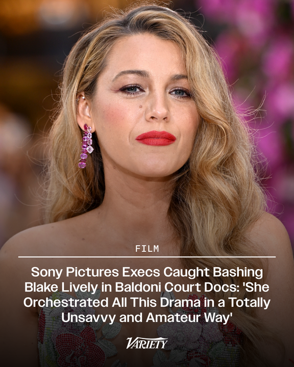 Variety's tweet image. Sony Pictures execs are caught bashing Blake Lively in Justin Baldoni's unsealed court docs, with CEO Tom Rothman saying: "She did bring it all on herself by refusing to listen to advice… and by selling her products."

“She did it to herself,” Sandford Panitch, president of the…