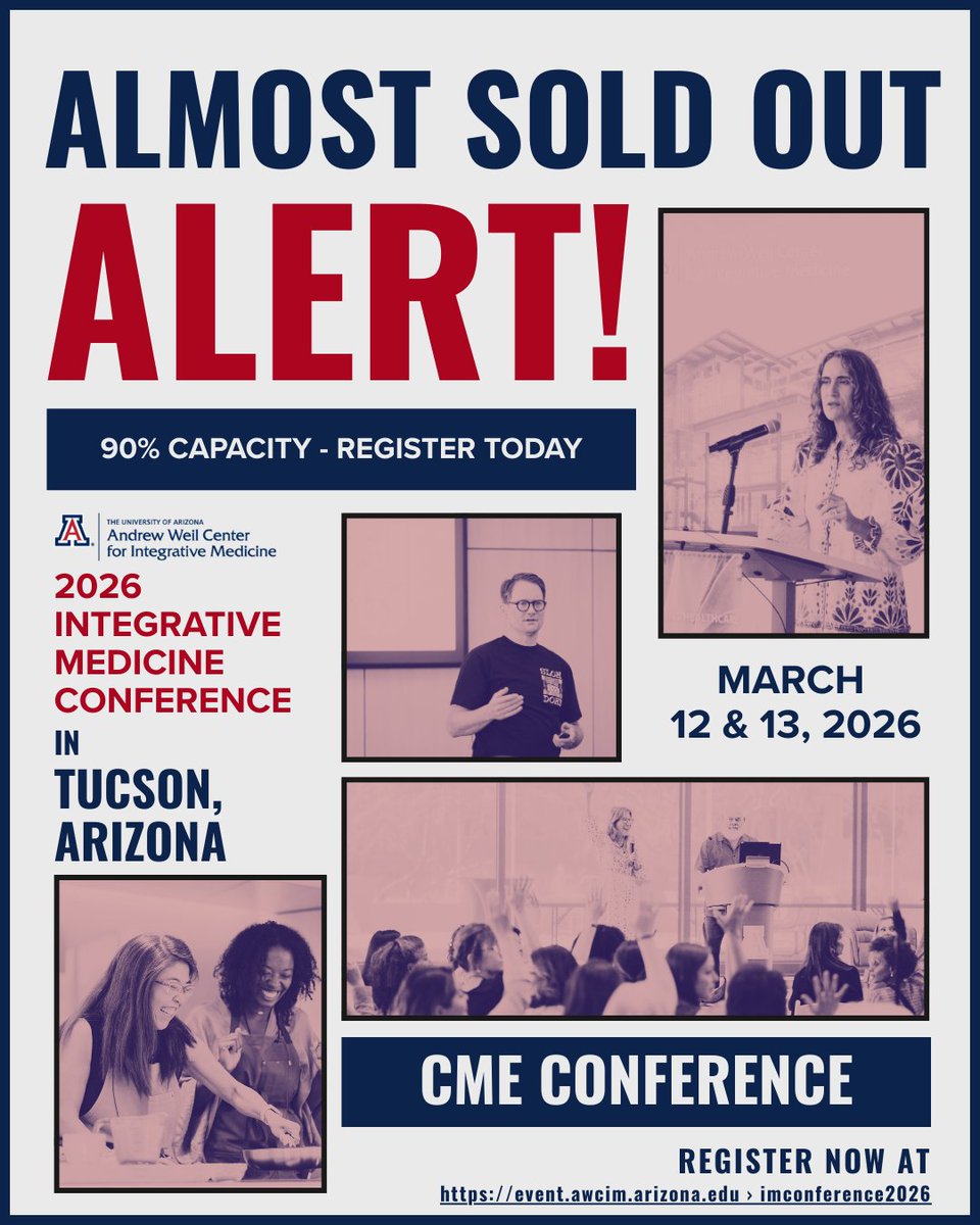 UA Andrew Weil Center for Integrative Medicine tweet media