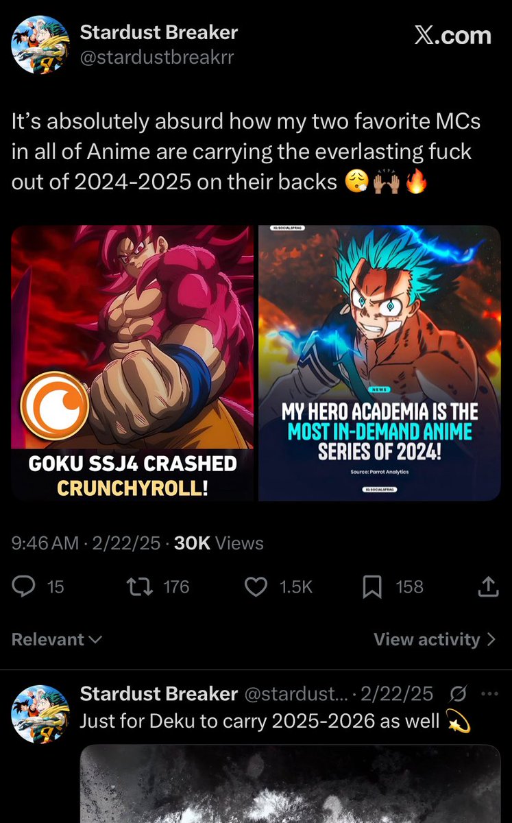 Stardust Breaker tweet media