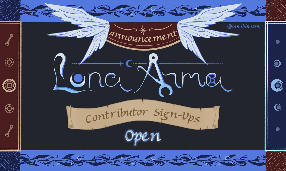 sandbinazine's tweet image. 🌕💞⚙️ Contributor Sign-ups 🌕💞⚙️

The time has come, our Contributor Sign-ups are finally open! Fill out our Sign-up and Onboarding Form below to join our server and help bring this project to life! Sign-ups will be open till February 28th!

🌕⚙️ forms.gle/8qw49qmx6EQzfk…🌕⚙️