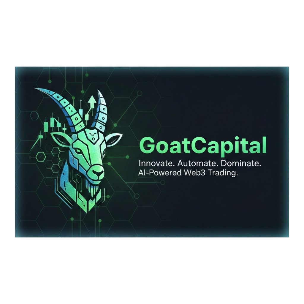 Lacabracoin's tweet photo. GoatCapital is a high-precision Web3 trading platform designed to revolutionize your investments.

 We combine high-performance, AI-powered signals with Goat Sniper, our 100% autonomous trading bot. 🤖💎
From opening positions to setting stop-losses and closing with maximum profit, Goat Sniper handles it all. Powered by the Genesis Network blockchain infrastructure. 🔗✨

Innovate. Automate. Dominate. 📈
#GoatCapital #CryptoTrading #AI #GenesysNetwork #OfficialBlockchain #SmartTrading #Web3