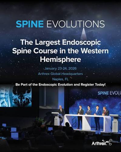 Headed to Spine Evolutions in Naples!