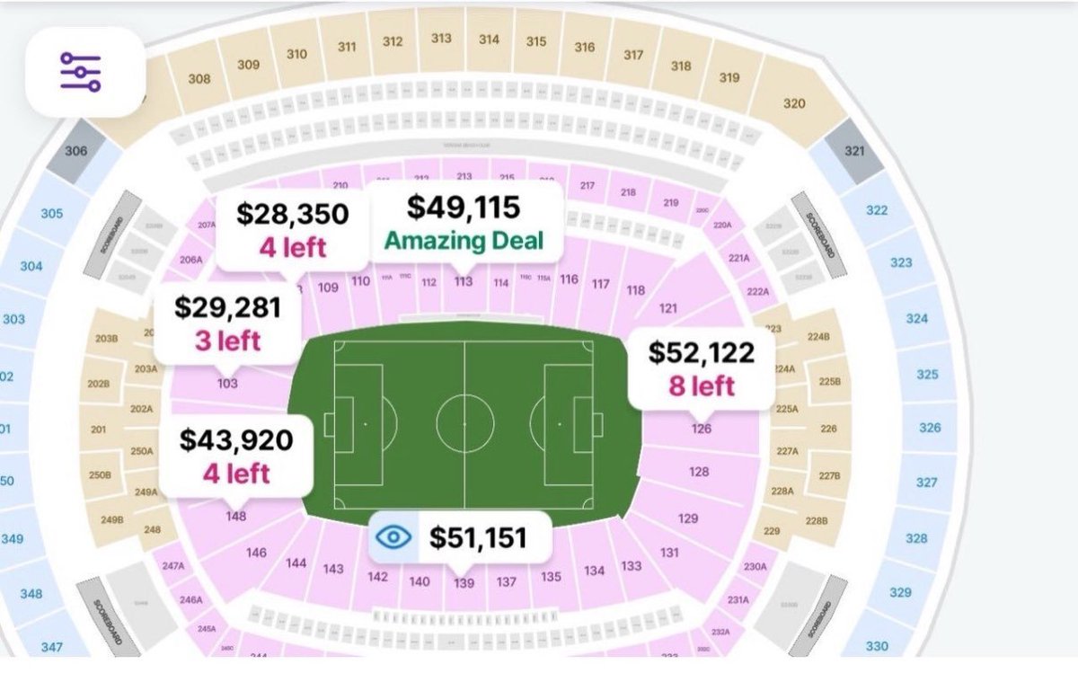 World Cup Final: MetLife Stadium. New Jersey. If you’re lucky and a millionaire, you can buy a ticket for just $49,000! 

The most disgraceful World Cup of the century is approaching, under the partnership of the mafia organisation FIFA and Trump. Are you aware of it?