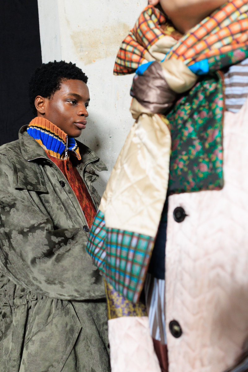 Leave it to Dries Van Noten to match the most daring of prints and colours, and turn it into pure luxury