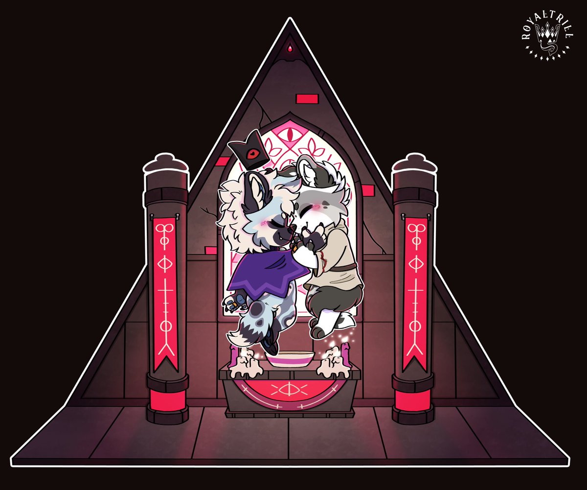 Royaltrill_Art ➡️ inkeycaps -comms open!- tweet media