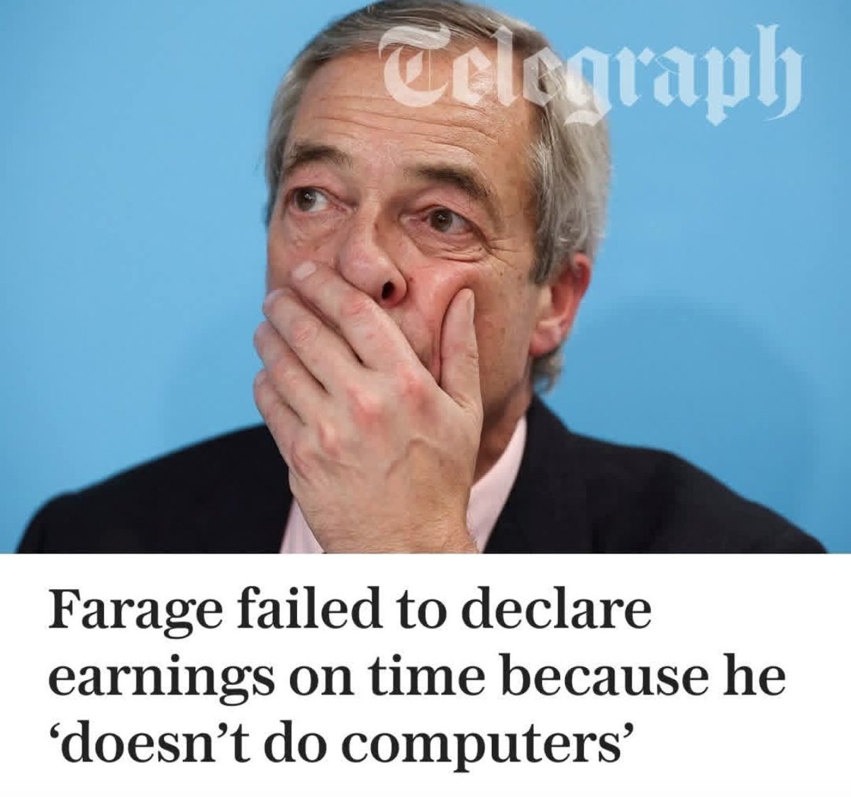 Heccles94's tweet image. Fool us once, shame on us.

Fool us twice, shame on you.
 
Fool us 17 times, time to Resign.

#ResignFarage