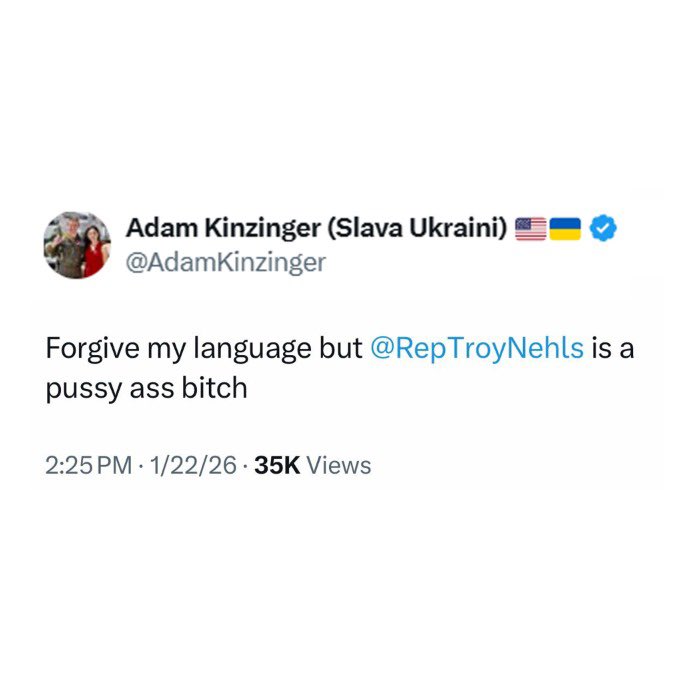 libsoftiktok's tweet image. This you @AdamKinzinger?