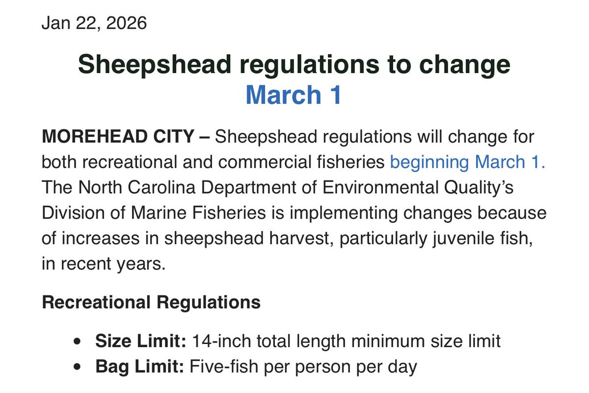 Yikes. Went from 10 fish with a 10” minimum length (fork length) to 5 fish at 14” tail length.