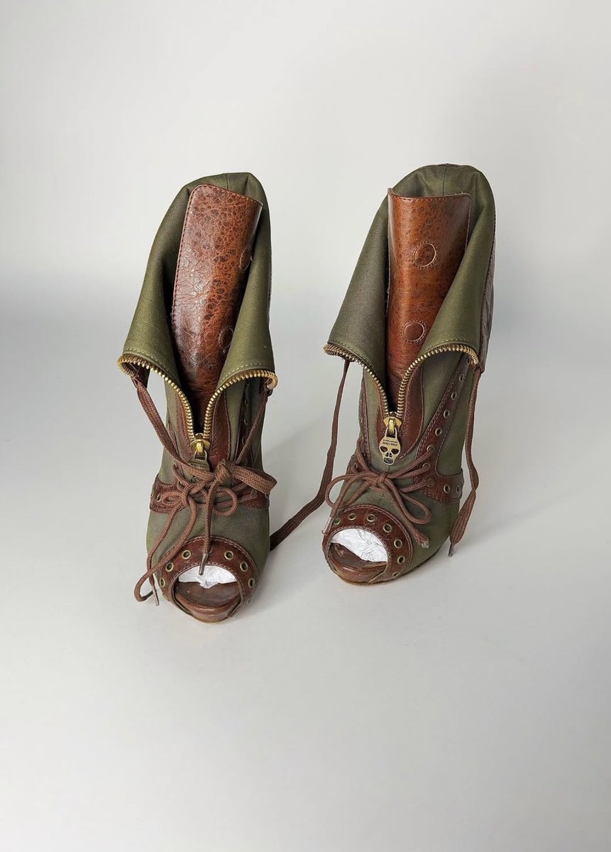 alexander McQueen ss10 booties
