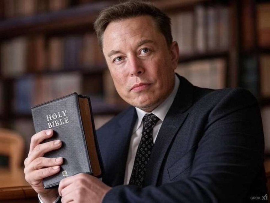 MAGANEWSShapiro's tweet image. ￼🚨Elon Musk said that Bible is the most important book of all Time 

Do you agree with Him

A.Yes 
B. No