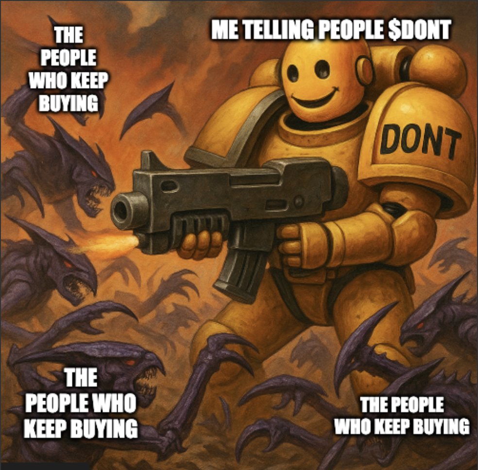 DisclaimerCoin's tweet image. wen will it stop?