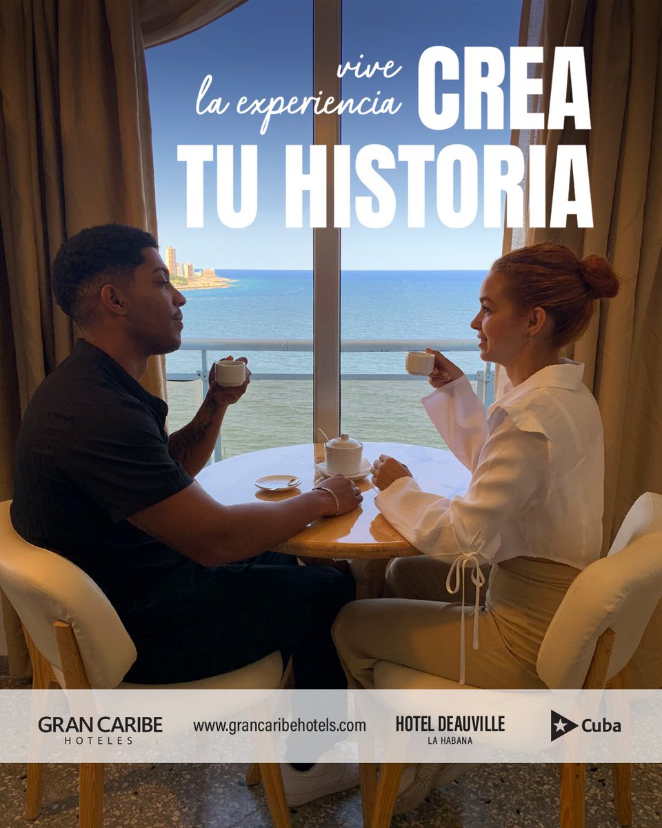 El romance encuentra su paraíso en #Cuba 🇨🇺 con la complicidad de una tarde desde la terraza del Hotel Nacional o en la intimidad de una cena privada con hermosas vistas al malecón habanero ❤️

En nuestras instalaciones puede tener esto y mucho más, visítenos 👌
#CreaTuHistoria