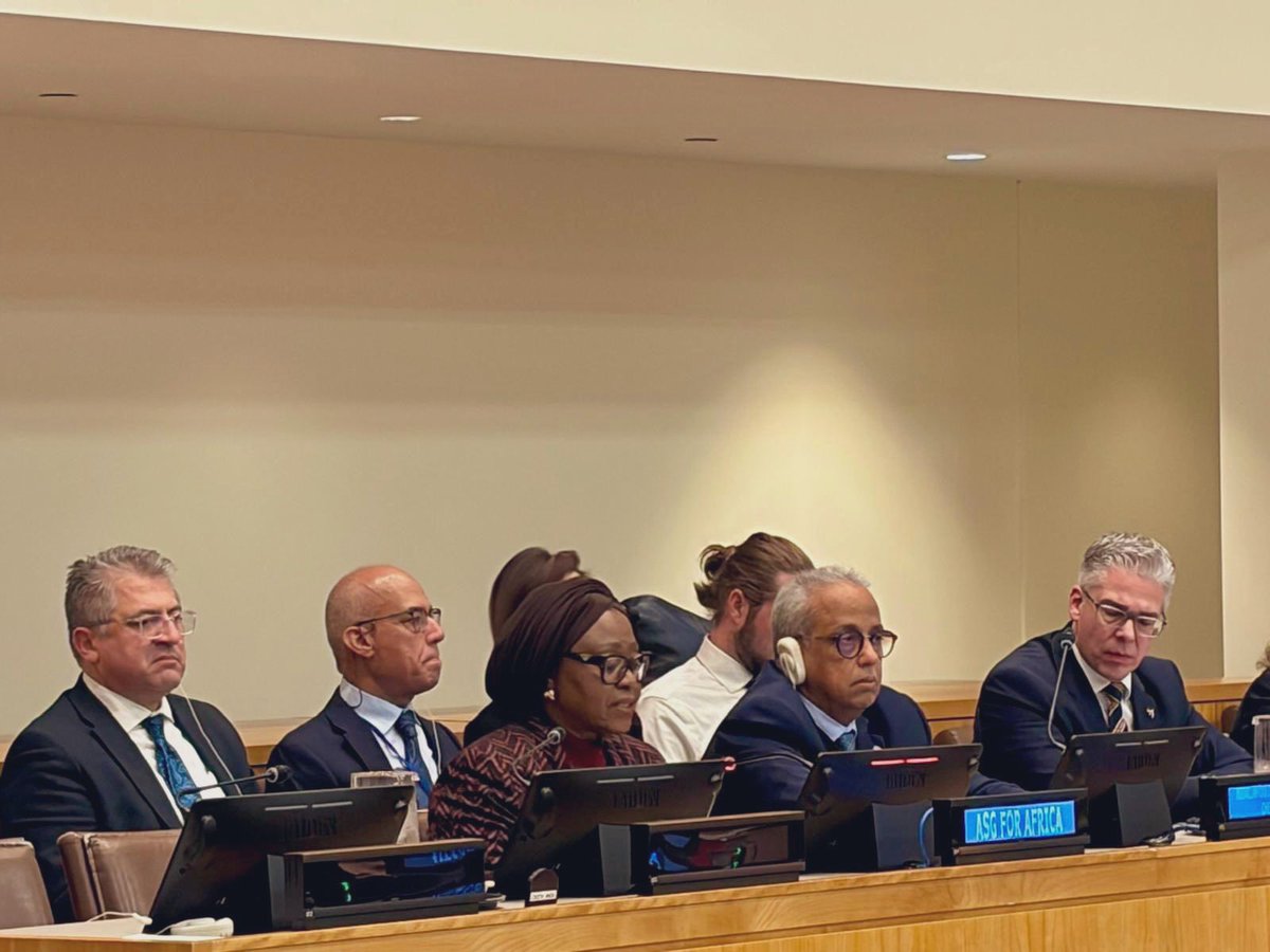 Proud to welcome today at the #UNPBC Mauritania’s new national #peacebuilding strategy — an ambitious, inclusive vision for lasting stability. The #UN will continue to stand with the people of #Mauritania on this journey. <a href="/UNDPPA/">UN Political and Peacebuilding Affairs</a> <a href="/UNPeacebuilding/">United Nations Peacebuilding and Peace Support</a> <a href="/WorldBank/">WorldBank</a>