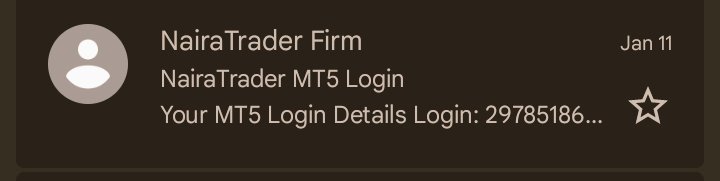 futurefx0's tweet image. I bought this  NairaTrader prop firm 11 of January I was able to pass phase 1. now in phase 2