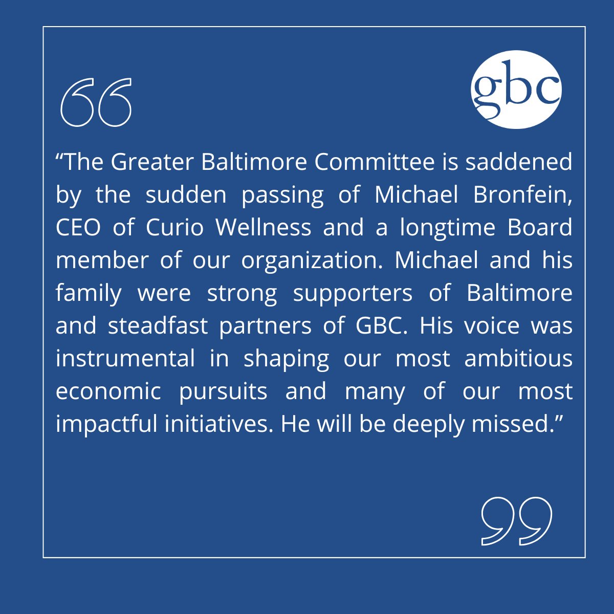 Greater Baltimore Committee tweet media