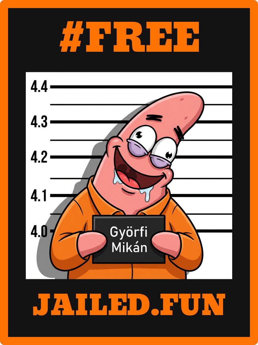 MikanGyorfi's tweet photo. i got life sentence 😭💀

moving into @Jaileddotfun soon https://t.co/R0JXbl5OvP