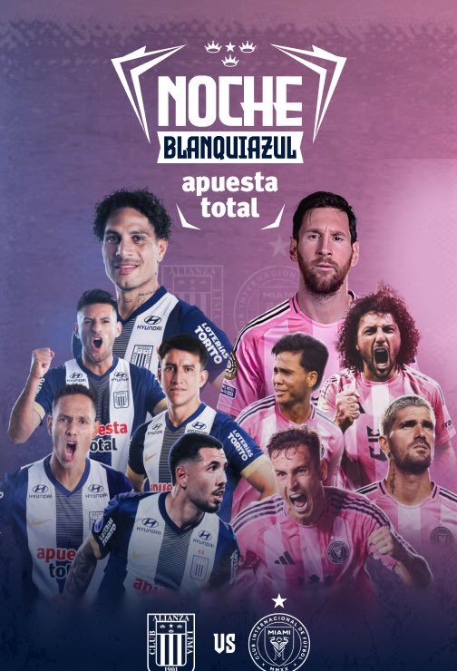 🚨ATENCIÓN 🚨
 
La Noche Blanquiazul ya no se jugaria en la Victoria, sino en San Juan de Lurigancho