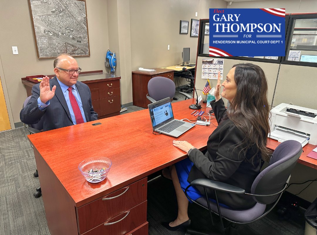 Exciting news! Our client, Gary Thompson, is running again for Henderson Municipal Court Judge, Department 1. As the first point of contact in the justice system, he’s committed to fairness, dignity, and respect for all. Learn more at electgarythompson.com