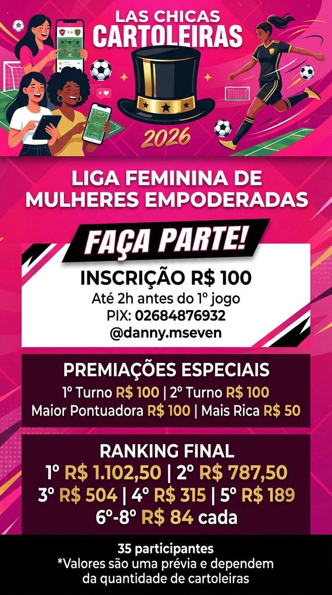 AnnaBrasil769's tweet photo. @Cartola e bora pra mais um ano!! Liga só para mulheres! https://t.co/PGnzEPJZKl