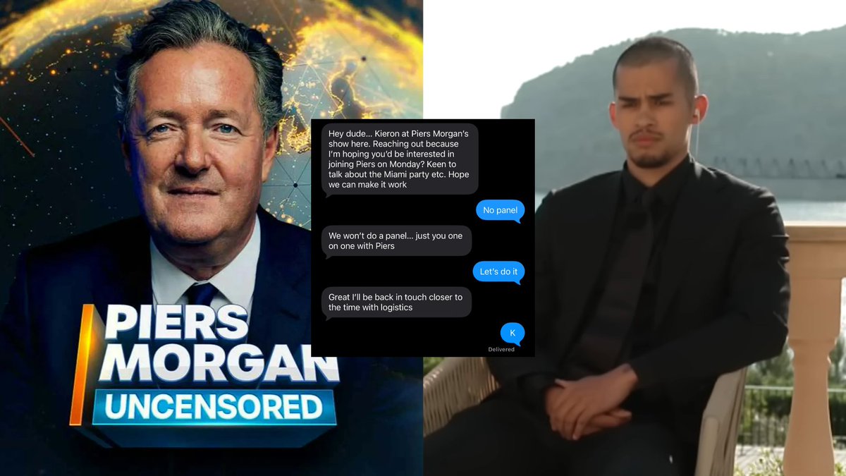 🚨 BREAKING: SNEAKO will be going on Piers Morgan Uncensored to talk about the Miami incident!

Date: Monday 22nd January 2026
Time: TBD