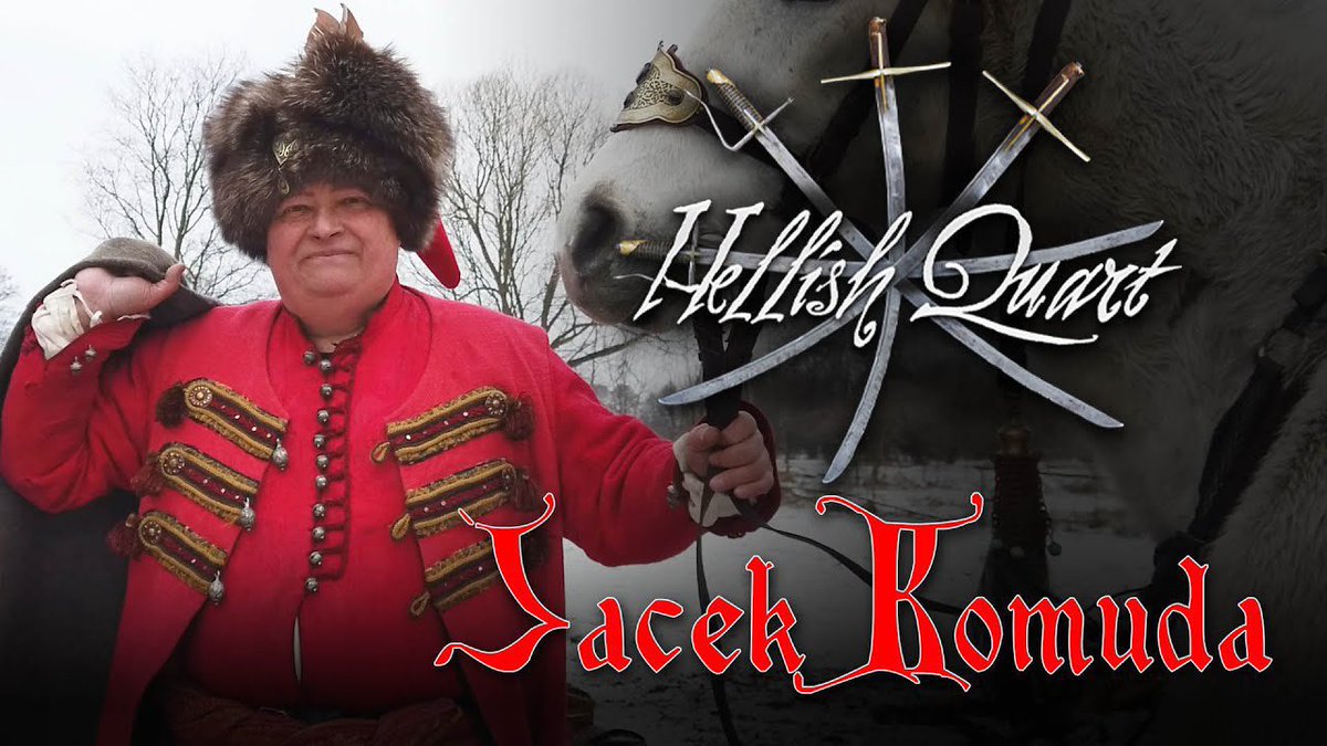 Dolfijnmanjohns's tweet image. I will always laugh at the difference between Andrzej Sapkowski and Jacek Komuda when they heard their book would be turned into a game.

One wants nothing to do with it and the other shows up in the game’s trailer while cosplaying as his own character. XD