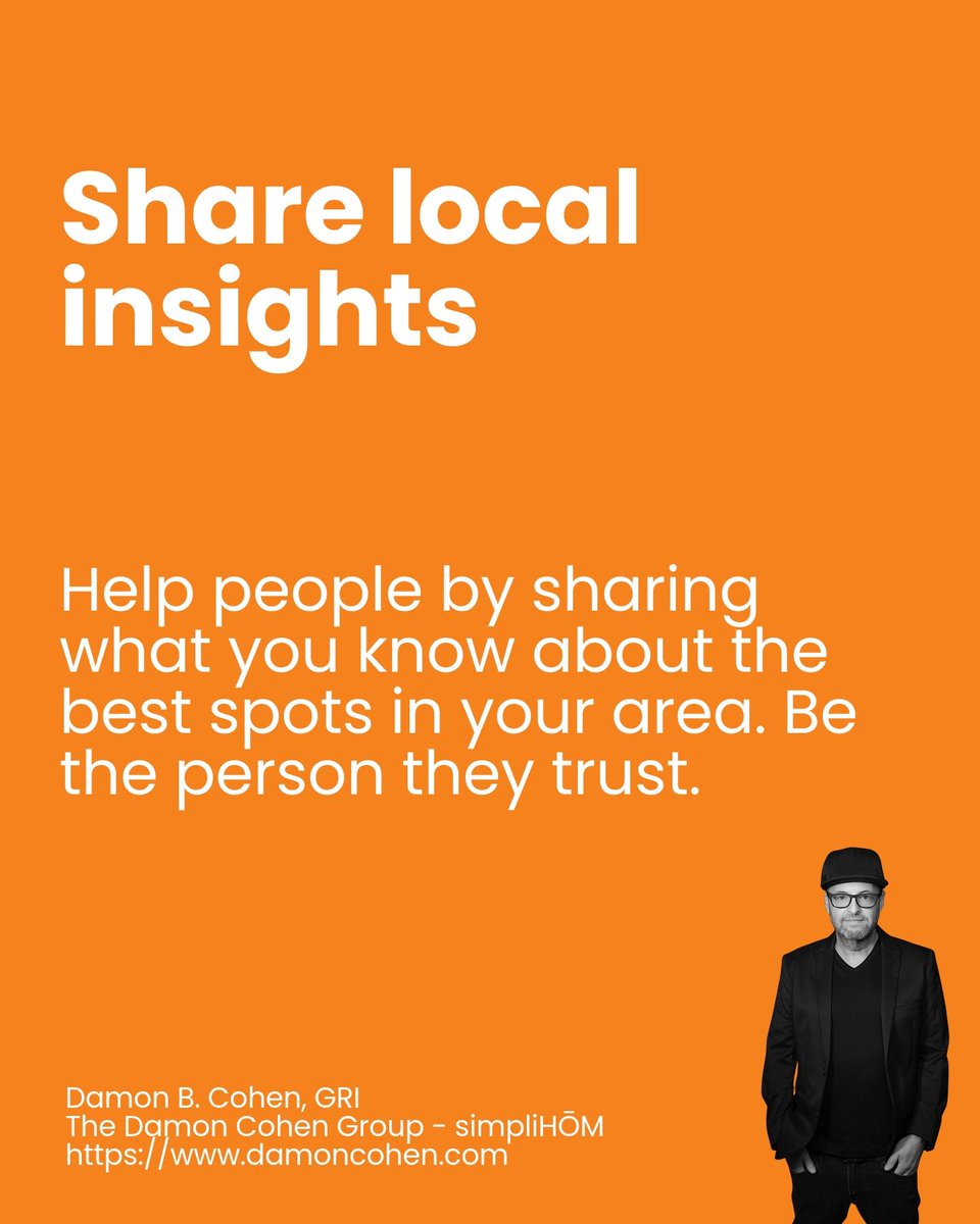 damoncohen's tweet image. Want to be the go-to agent in your neighborhood? Start by showing up: host community events, share local insights, &amp;amp; always be authentic. People value connection. What's your next step to connect deeper with your area? Comment your ideas! #RealEstateSuccess