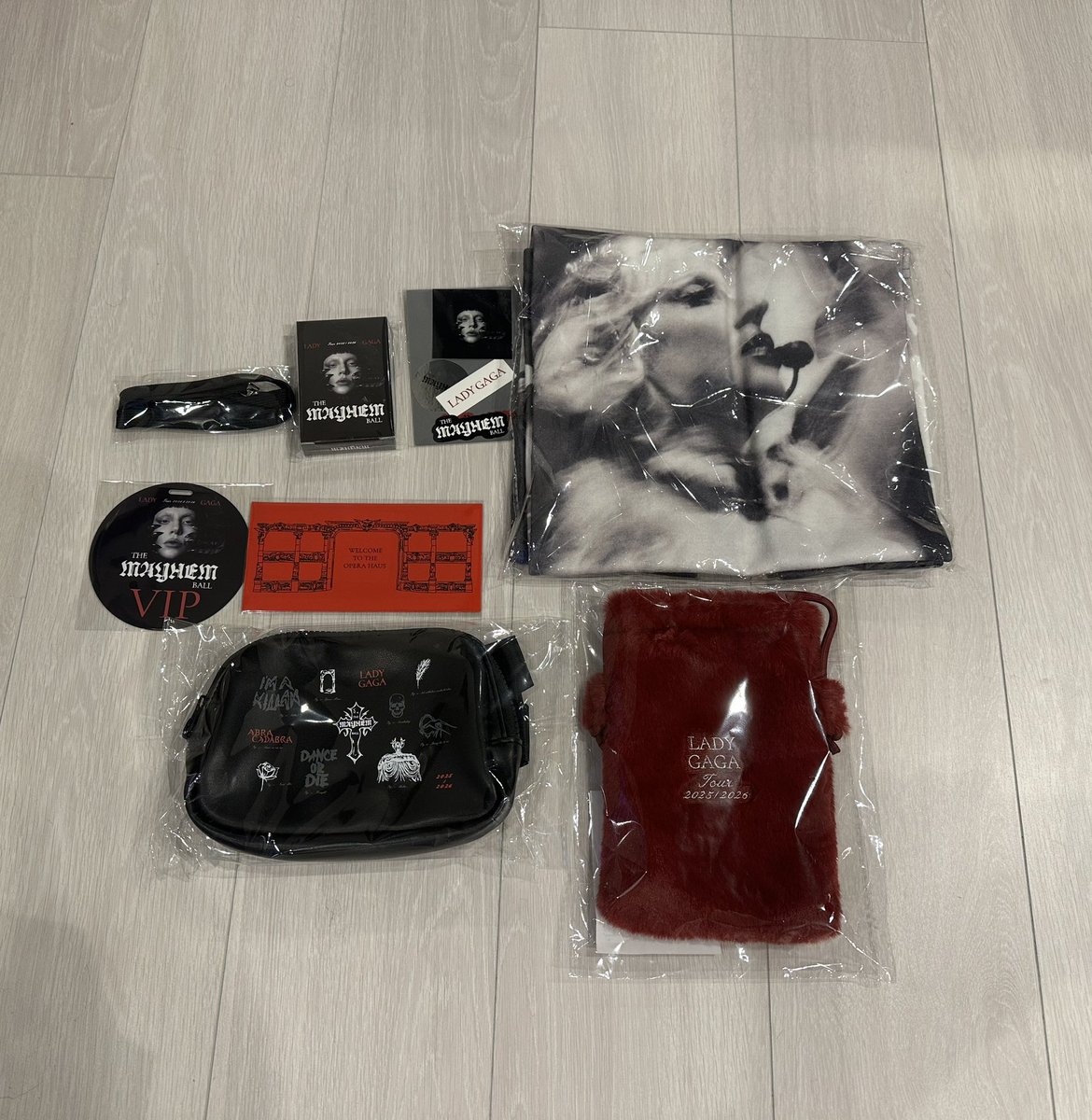 KaleyC80924's tweet photo. First look at the MAYHEM Ball VIP merch for Japan, including a brand new fabric poster, a multipouch, and a set of stickers
#Oscars    #MayhemBallJapan #fypシ #LadyGaga #go https://t.co/KmRyBhISYq