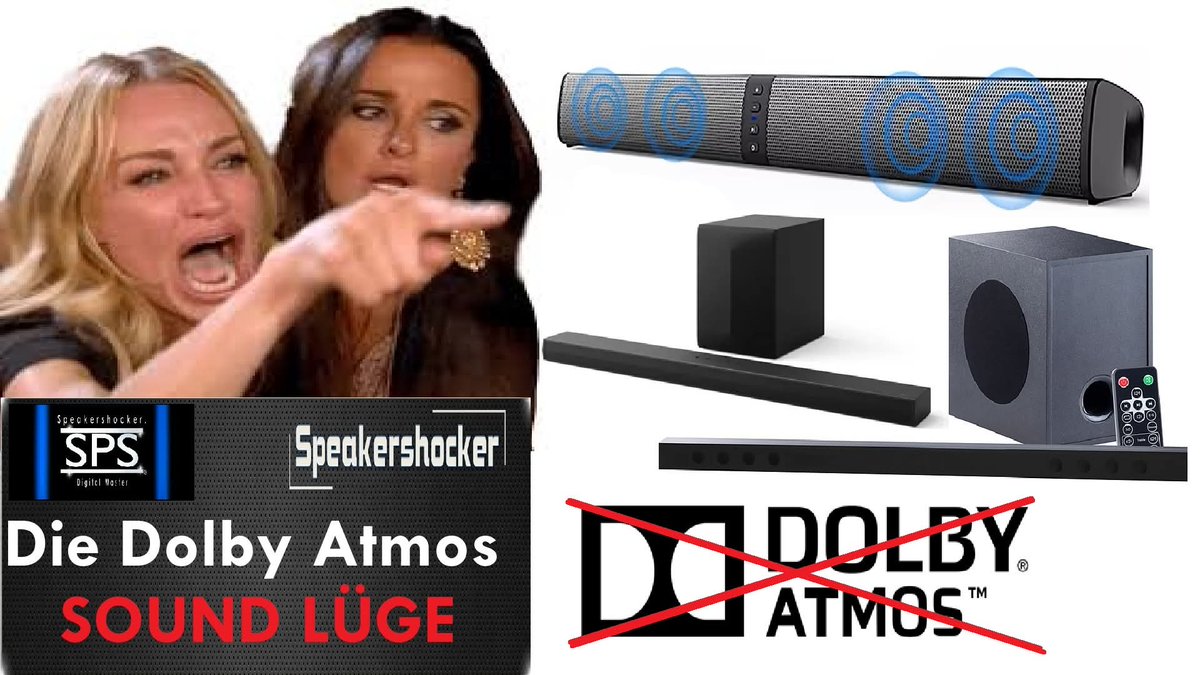 Wenn Dolby Atmos nicht drin ist, aber draufsteht. youtu.be/xz2cd5QzO-c viel spaß dabei, euer Speakershocker 😊

#Audio #Soundbar #DolbyAtmos #Speakershocker #Homecinema