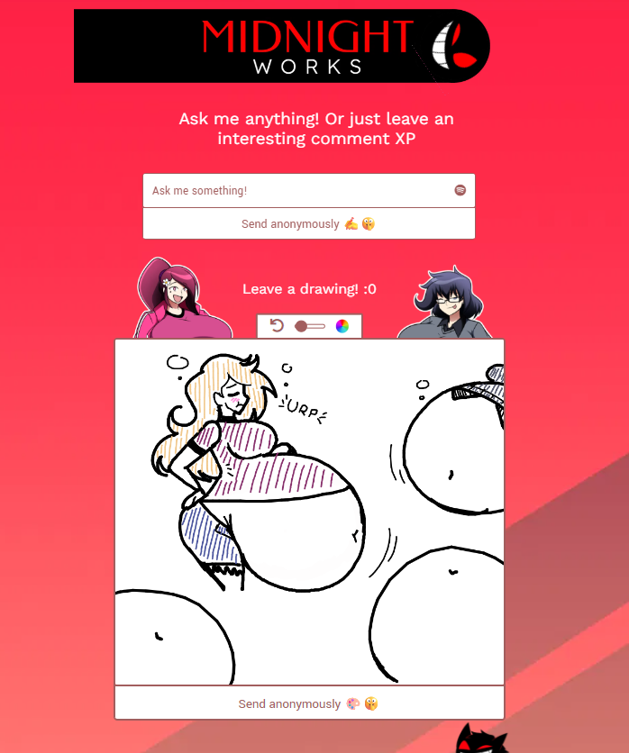 MidnightW0rk1's tweet image. I made a StrawPage!

I guess you already know how it works. Feel free to ask me anything if you want to get to know me a little better! Or if you just want, share a drawing with me 👀✨
midnight-works.straw.page