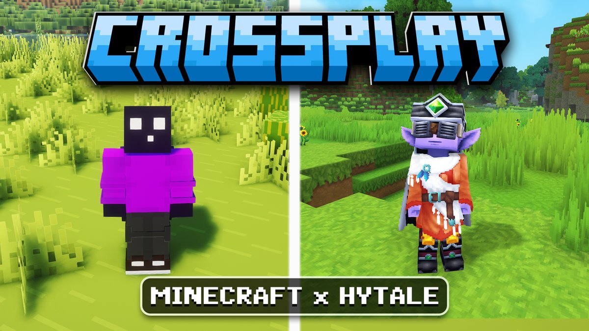 I tested Hytale x Minecraft Crossplay, and it was crazy!!! Thanks to the legend <a href="/iamcxv711/">iamcxv7</a> for explaining it all and allowing me to test it firsthand.

youtu.be/svpftZuSD18