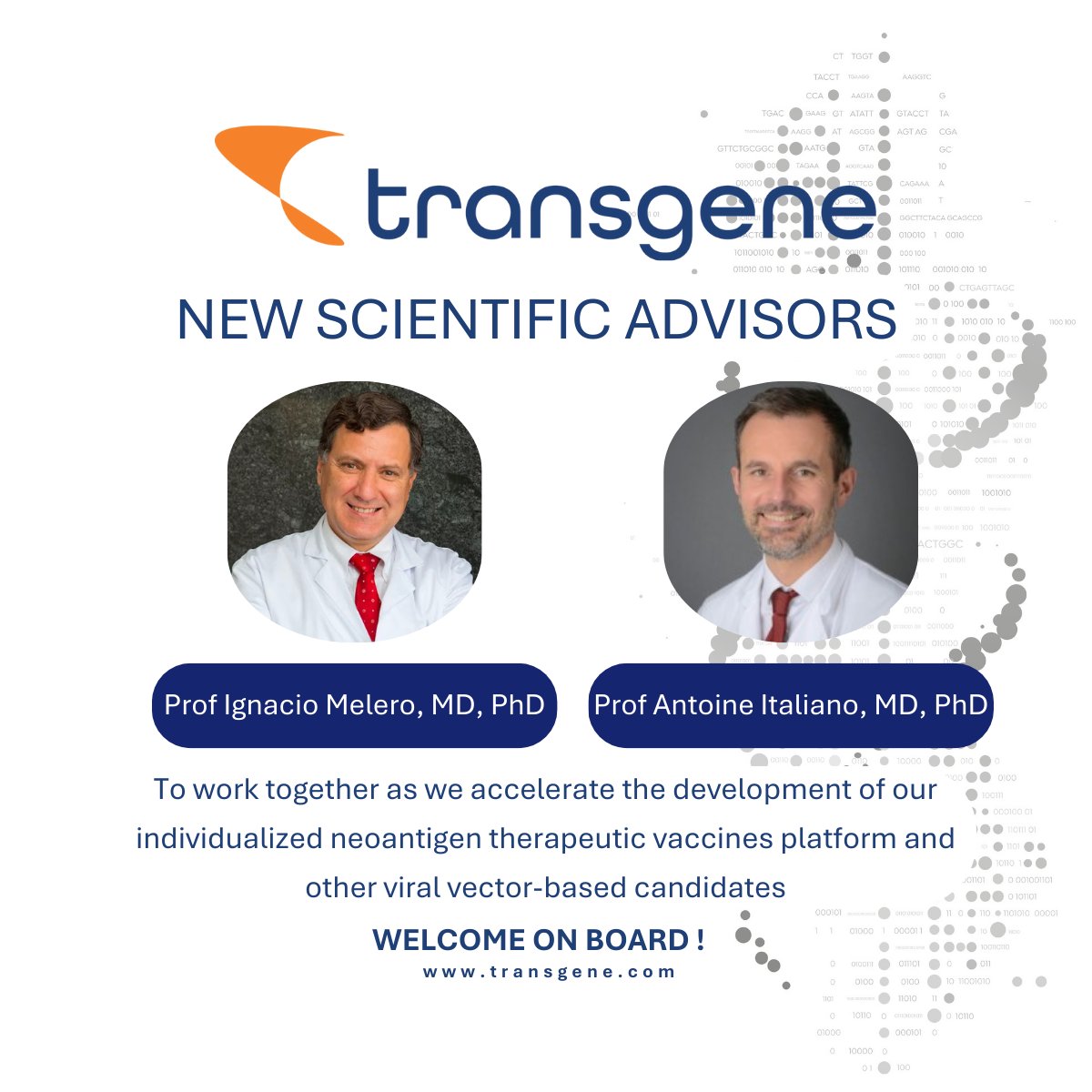 Transgene tweet media