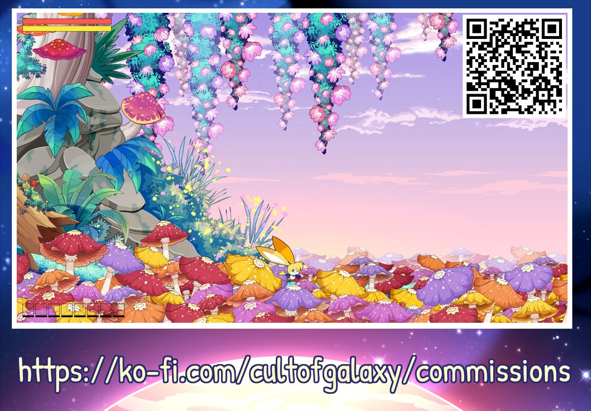 cultofgalaxy's tweet image. The countdown to our demo being released in summer is on! We're pushing hard to make it something special and the best it can be!  

Commissions are open &amp;amp; every penny we make will be going towards the project, supporting our animators &amp;amp; artists!

Please share!😊