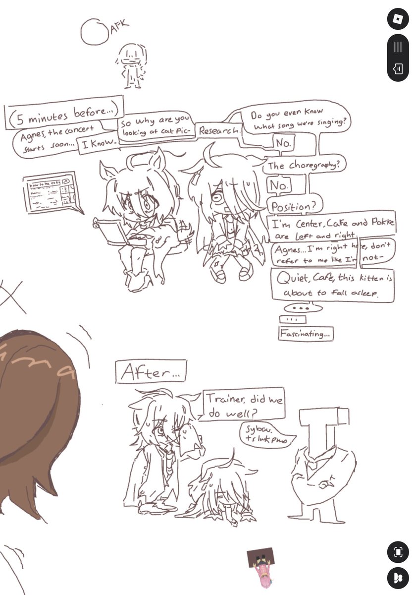 wiebizkit's tweet image. dug up some old (august last year) art i made in roblox 

made this with a MOUSE mind you #umamusumeprettyderby