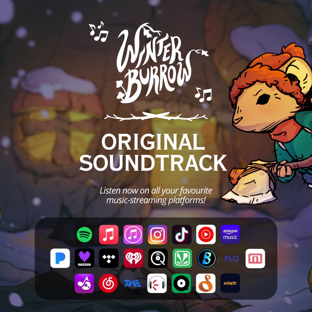 Winter Burrow - by Pine Creek Games tweet media