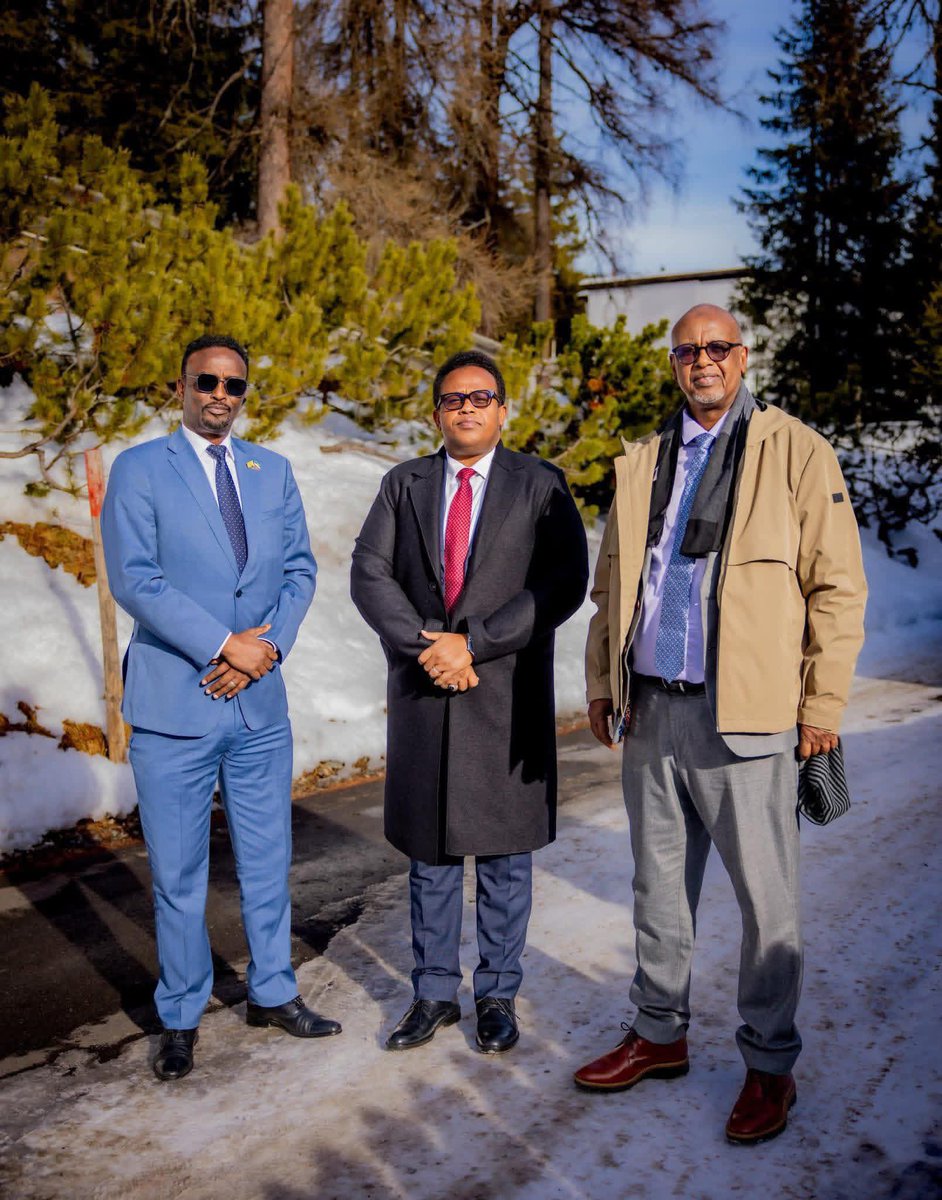khadar_oomaar's tweet photo. Somaliland delegation in switzerland davos to attending  world economic  forum https://t.co/R1Tbn22hKy