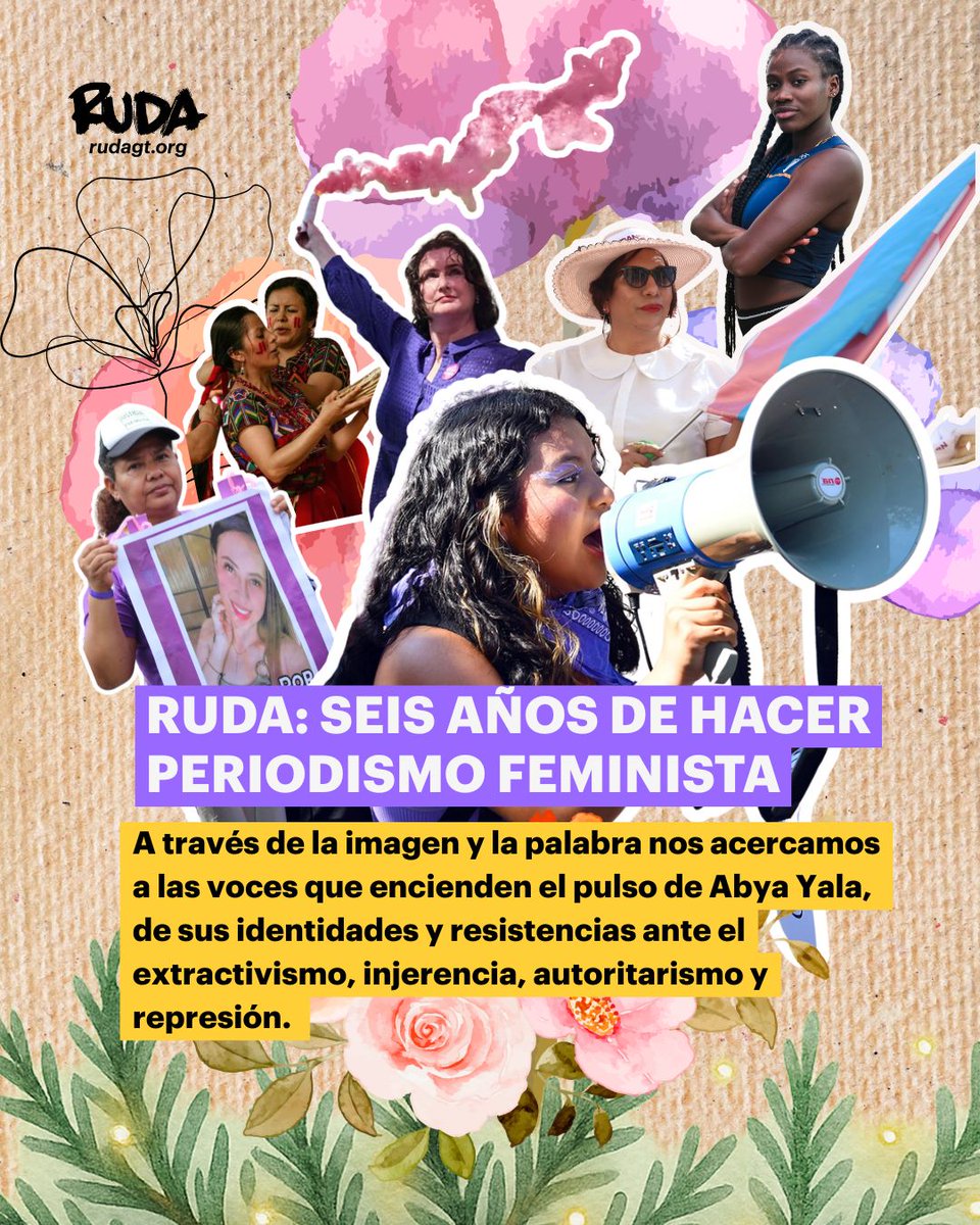 🎉 En Ruda, hoy celebramos seis años de hacer periodismo feminista

Seguimos historias desde nuestros territorios-cuerpos, con todo el amor, la ternura, el gozo, el placer, la rebeldía, la digna resistencia y la defensa de la vida que nos corre por las venas.

#LasQueLuchan 💜